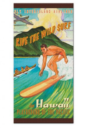 beach towel - "surfer"