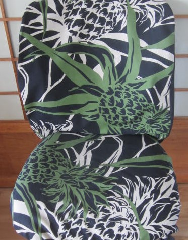 "black green - pineapple style"