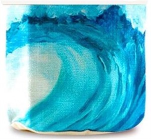 aloha plant pouch - "blue wave"