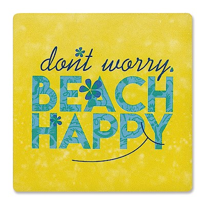 coaster - "beach happy"