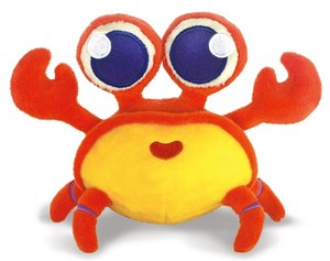 keiki kuddles plushie - "kona the crab"