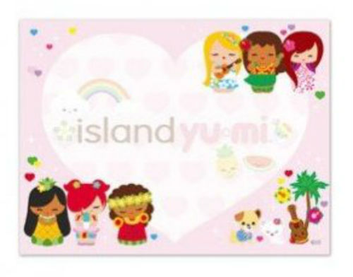sticky notes - "island yumi - pink"