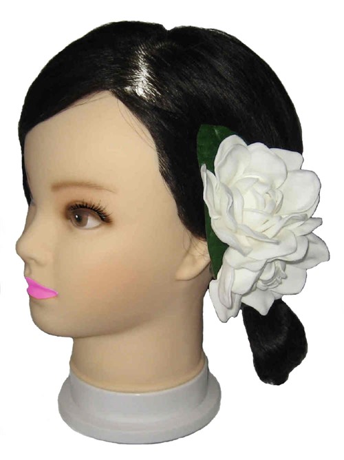 "double gardenia clip"
