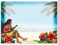 sticky notes - "vintage hawaii"
